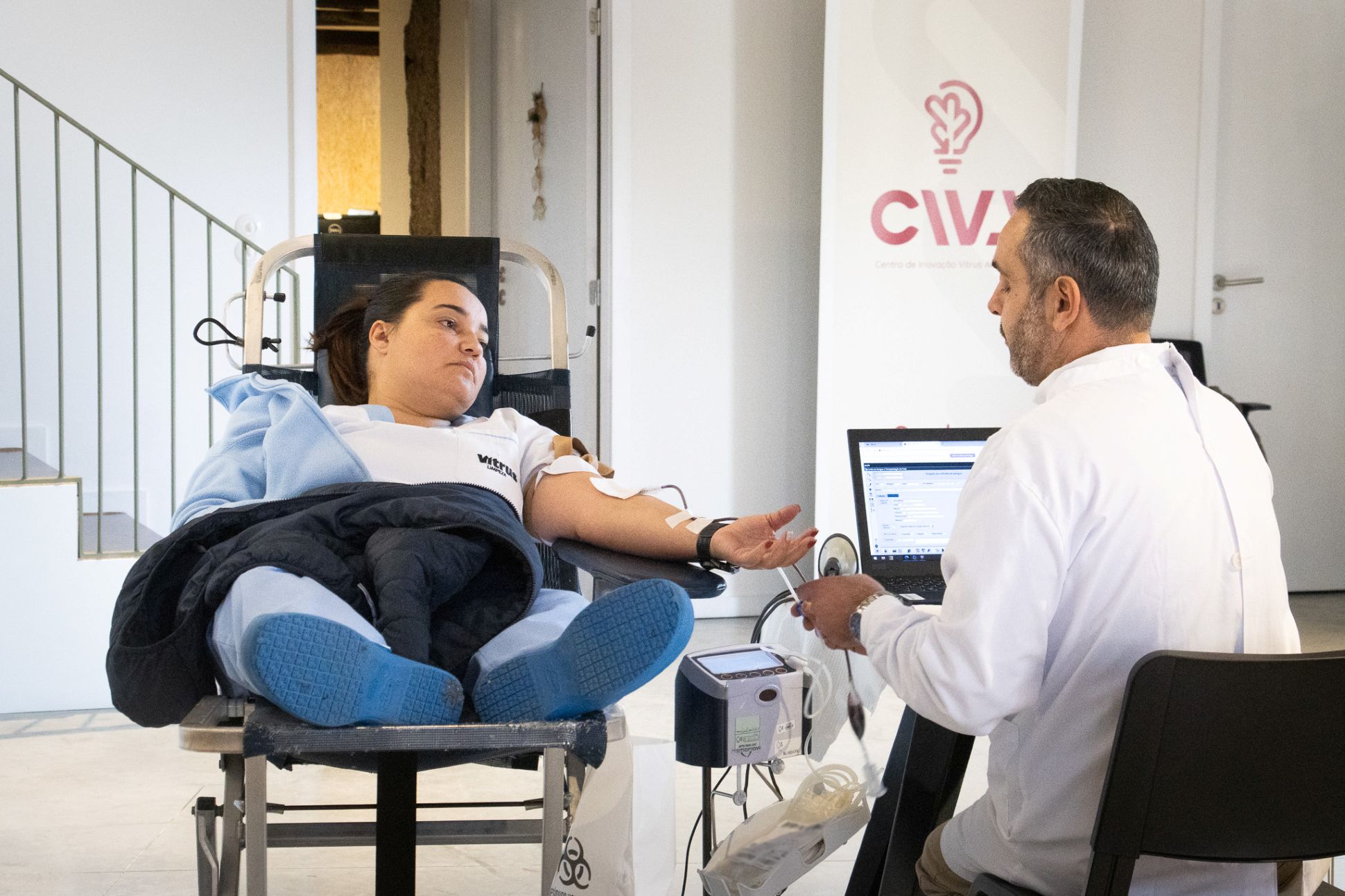 Vitrus associa-se a campanha de dádiva de sangue
