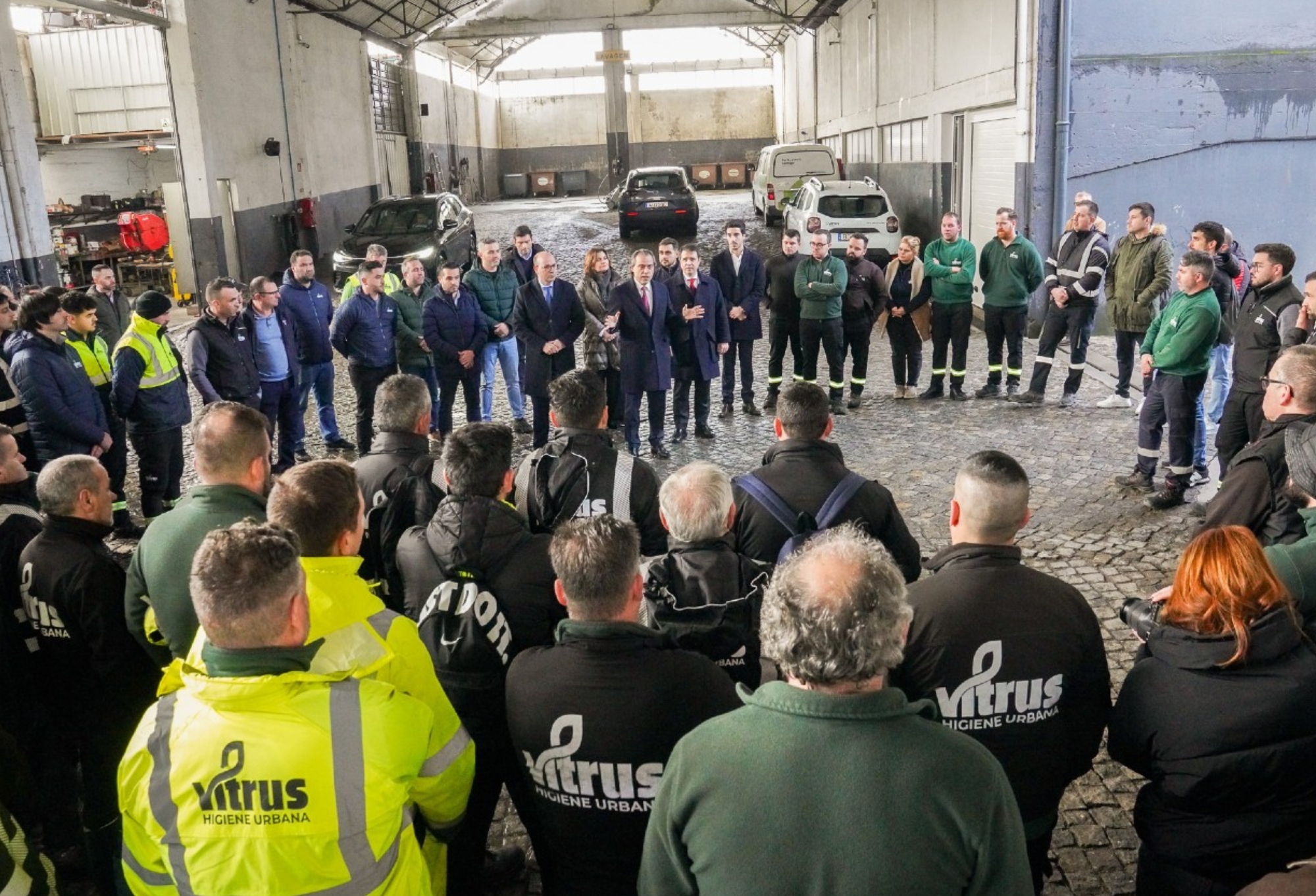 Presidente da Câmara apontou metas para resíduos, ecovias e Proteção Civil na visita à Vitrus Ambiente